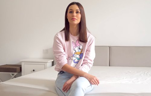 Секс кастинг с красивой фитоняшкой Мари Бергер.